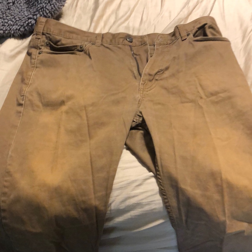 Dockers straight fit brown size 34/32